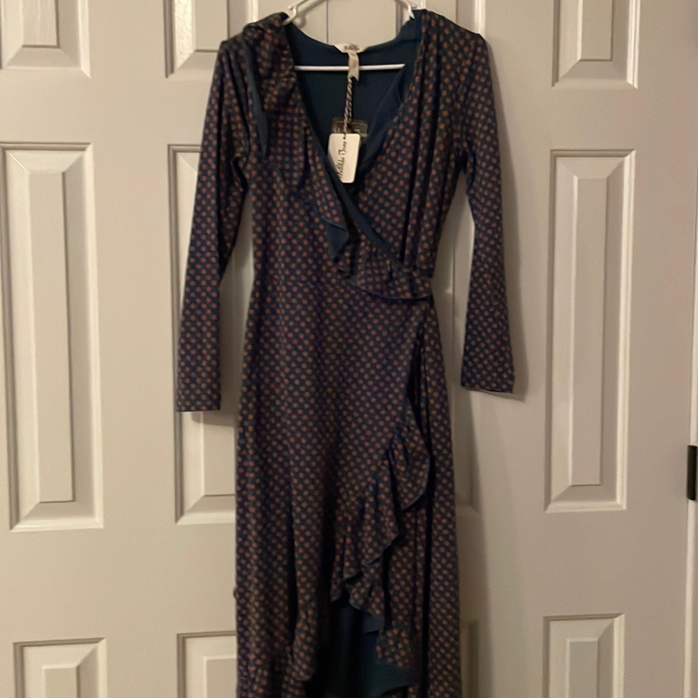 Matilda Jane reunion wrap dress. With tags. Size small